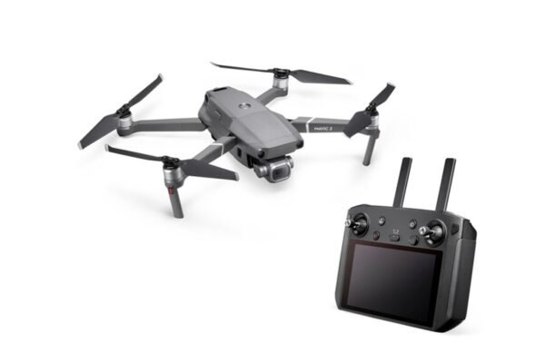 Drone DJI Mavic 2 Pro avec radiocommande Smart Controller, caméra Hasselblad 20 MP, vidéo 4K HDR