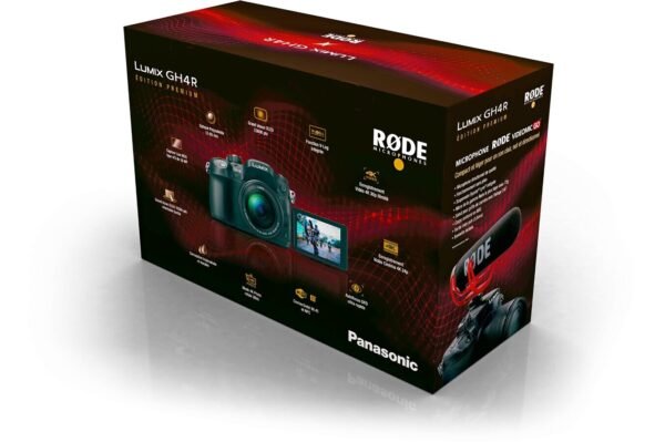 Appareil Photo Hybride Panasonic GH4R Pack 12-60, Micro Rode, Batterie, 32Go – Image 2