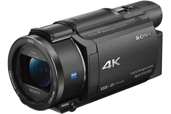 Caméscope Sony FDR-AX53 4K avec Sac de Transport et Carte SD 16Go – Image 3