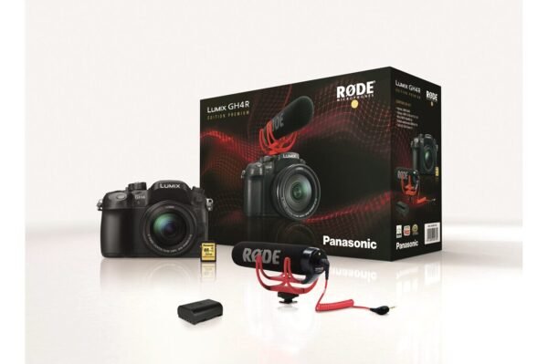 Appareil Photo Hybride Panasonic GH4R Pack 12-60, Micro Rode, Batterie, 32Go – Image 3