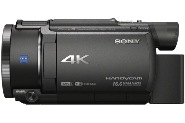 Caméscope Sony FDR-AX53 4K avec Sac de Transport et Carte SD 16Go – Image 4