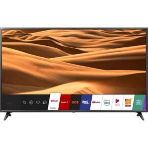 Téléviseur LG LED 65" 4K UHD HDR HDR10 Pro avec Smart TV webOS 4.5 - Design Ceramic Black - 3 HDMI 2 USB