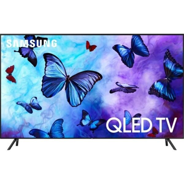 Téléviseur Samsung QLED 55" 4K UHD HDR10+ Smart TV Wi-Fi Bluetooth - PQI 3000 - 4 HDMI, 2 USB - Classe A