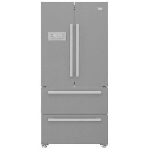 Refrigerateur Americain Multi-Portes Gne60522x - 539l (387l + 152l) - A+  Beko