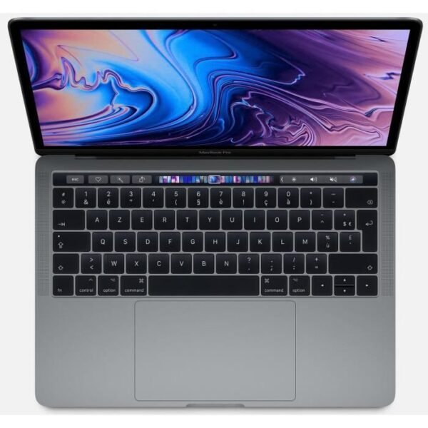 Apple MacBook Pro Touch Bar – 13″ – Intel Core i5 – RAM 8 Go – 128 Go SSD – Intel Iris Plus Graphics 645 – Gris Sidéral