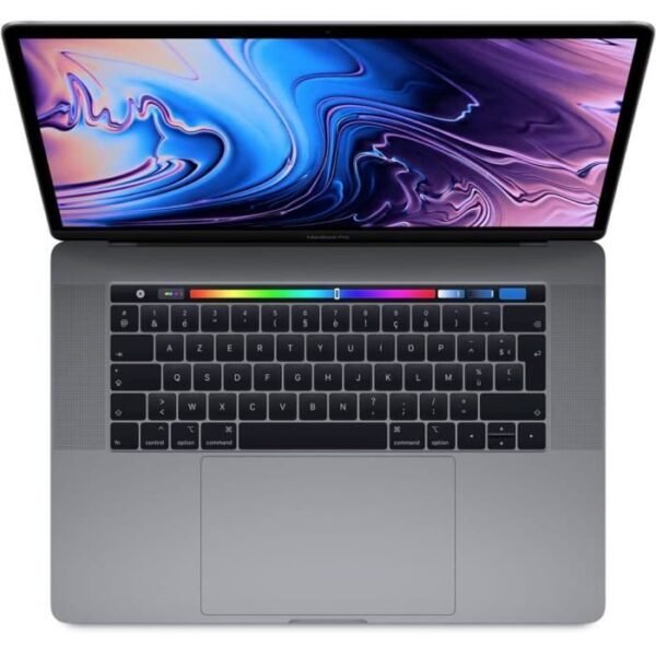 Apple Macbook Pro 15,4" Retina Avec Touch Bar - Intel Core I7 - Ram 16go - 512go - Gris Sideral