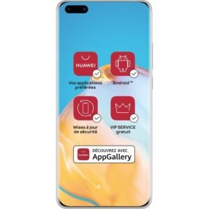Huawei P40 Pro Elsa Gray 256 Go (Services Google Non Integres)