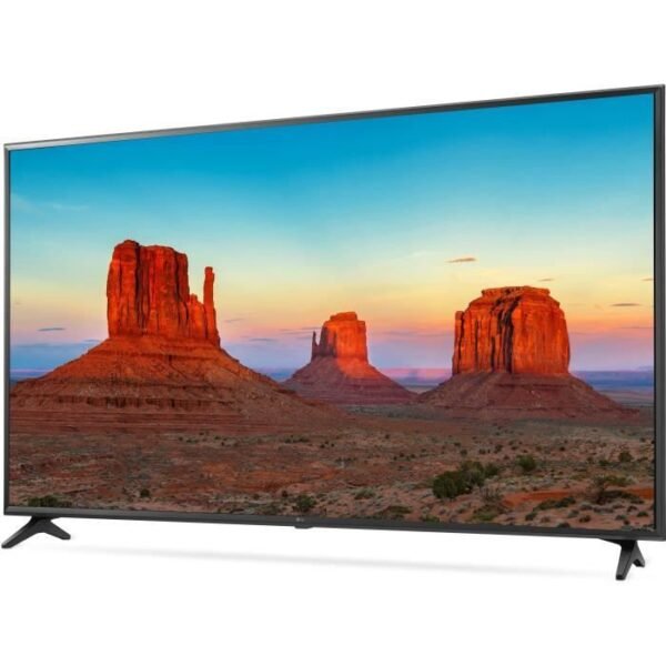 Téléviseur LG LED 65" 4K UHD HDR HDR10 Pro avec Smart TV webOS 4.5 - Design Ceramic Black - 3 HDMI 2 USB – Image 2
