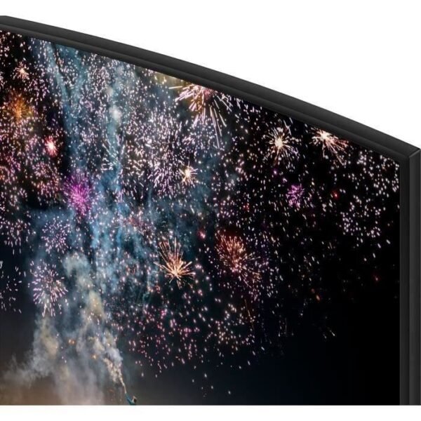 Téléviseur Samsung LED Incurvé 55" 4K UHD HDR10+ Smart TV Wi-Fi Bluetooth - PQI 1500 - 3 HDMI, 2 USB - Classe A – Image 3
