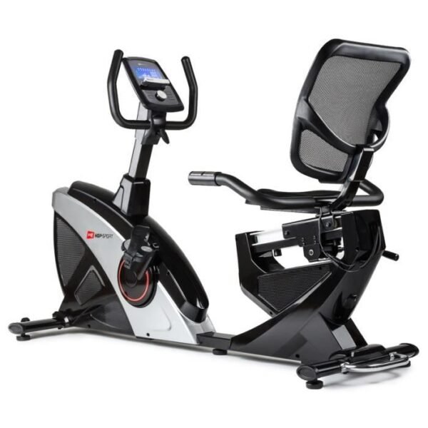 Vélo semi-allongé Hop-Sport Helix HS-070L avec freinage magnétique et ordinateur multifonction – Image 2