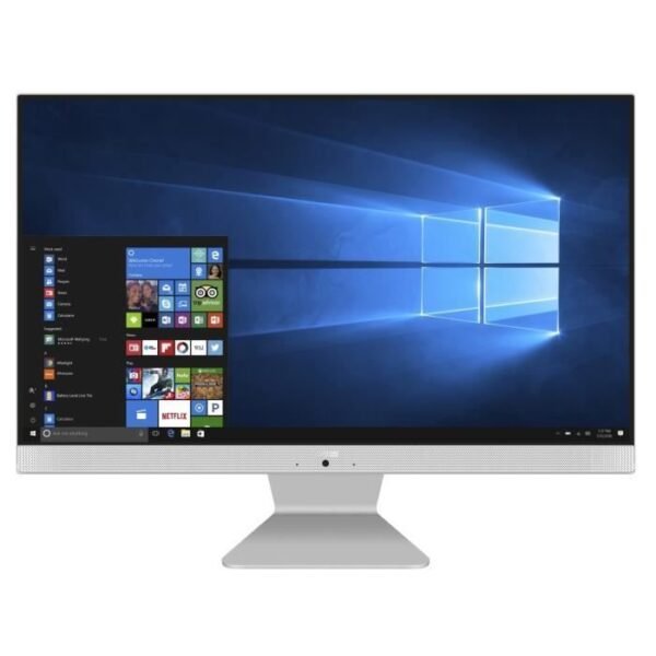 Ordinateur Tout-En-Un Asus Aio  24''fhd - Core I7-8550u - Ram 8go - 1to+128go Ssd - Blanc - Windows 10 – Image 2