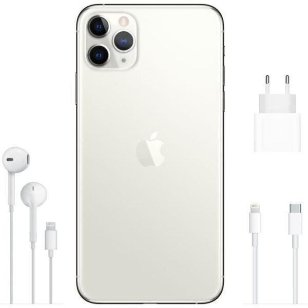 Apple Iphone 11 Pro Max Argent 256 Go – Image 3