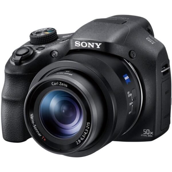Sony DSC-HX350 Noir - Appareil Photo Bridge avec Capteur CMOS 20,4 Mpx et Zoom Optique 50x