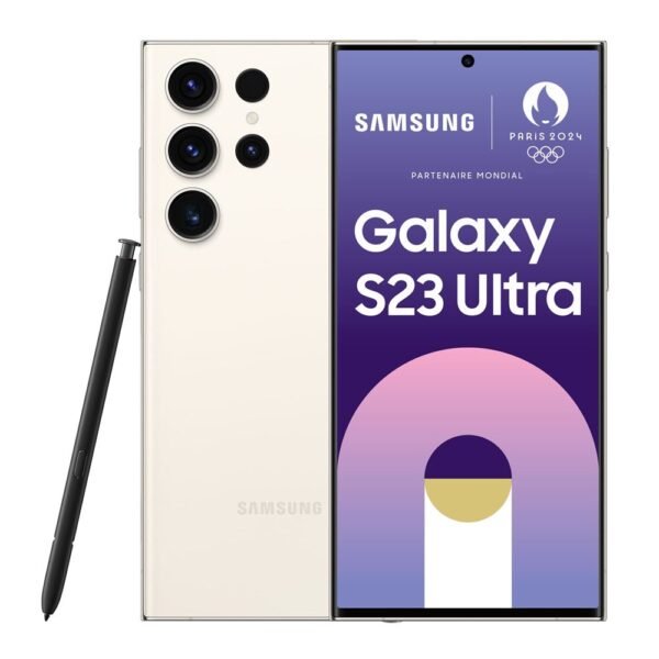 Smartphone Samsung Galaxy S23 Ultra 1To Crème