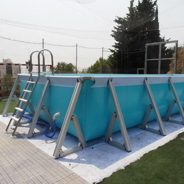 Piscine hors-sol IASO PLUS-2 7,25 x 4,25 m + Filtre + Skimmer inclus