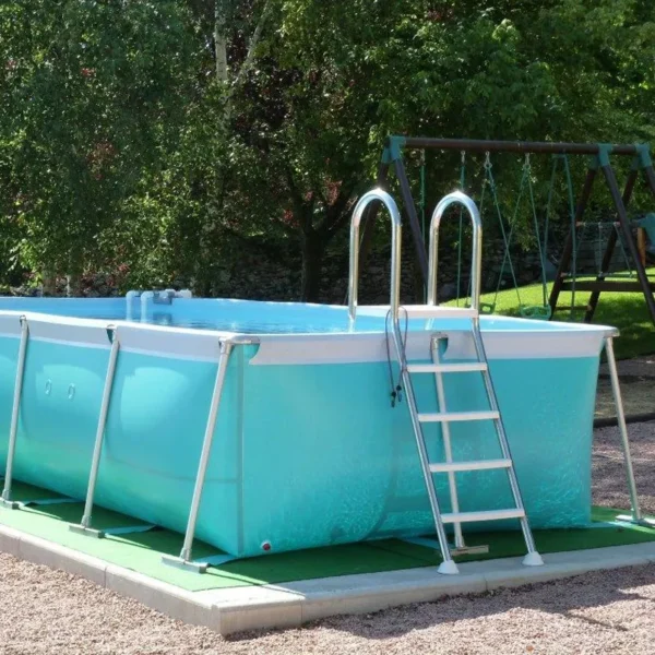 Pack piscine hors-sol rectangulaire IASO Nerea-1 5x2,82 m avec filtre D-10 et skimmer